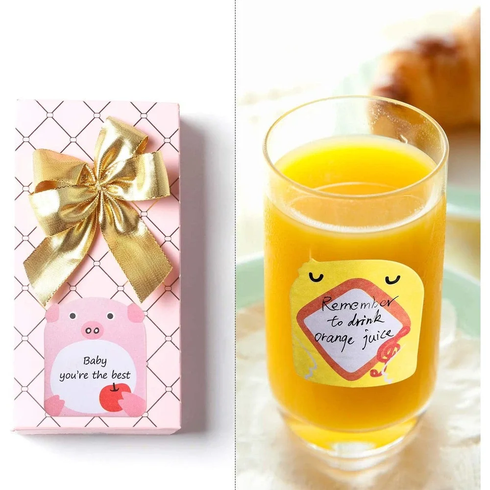 Set of 8 Kawaii Animal‎ Sticky Notes~~NIP